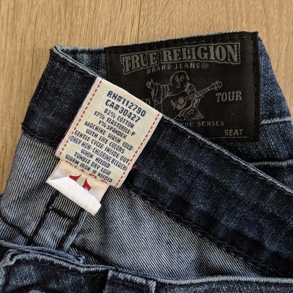 True Religion straight legged jeans - Picture 3 of 4